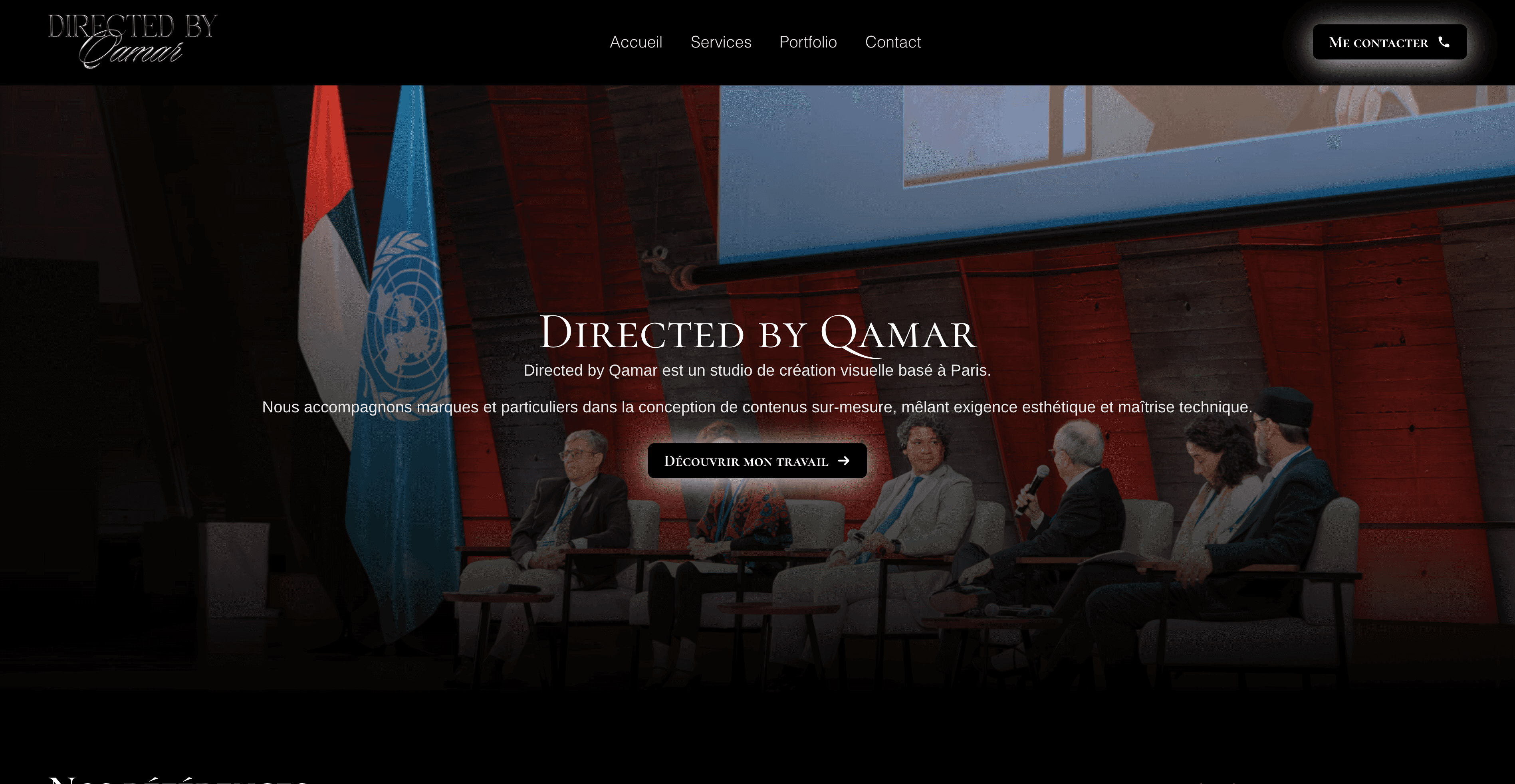 Site web photographe