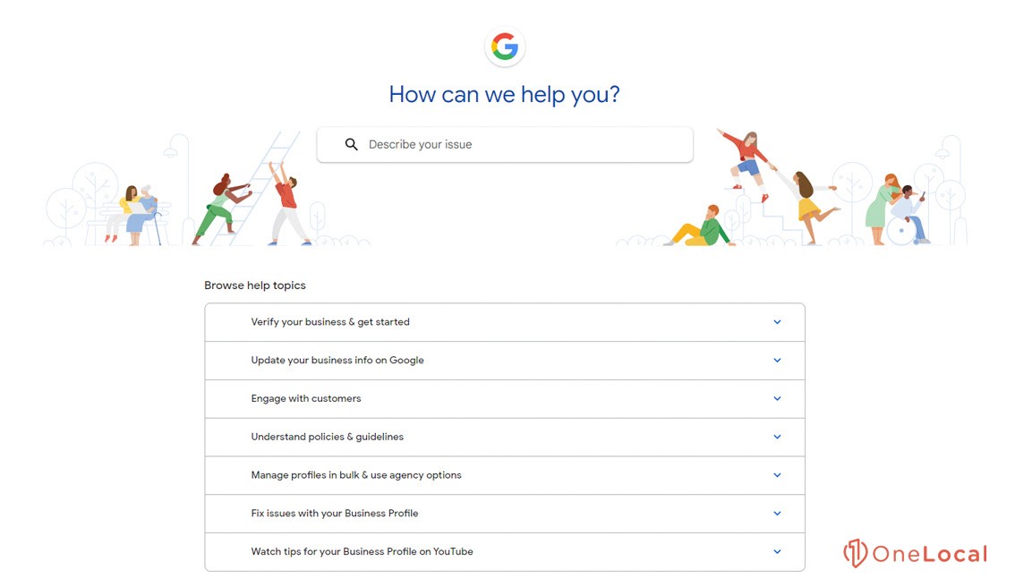 Google Business Profile Help Center