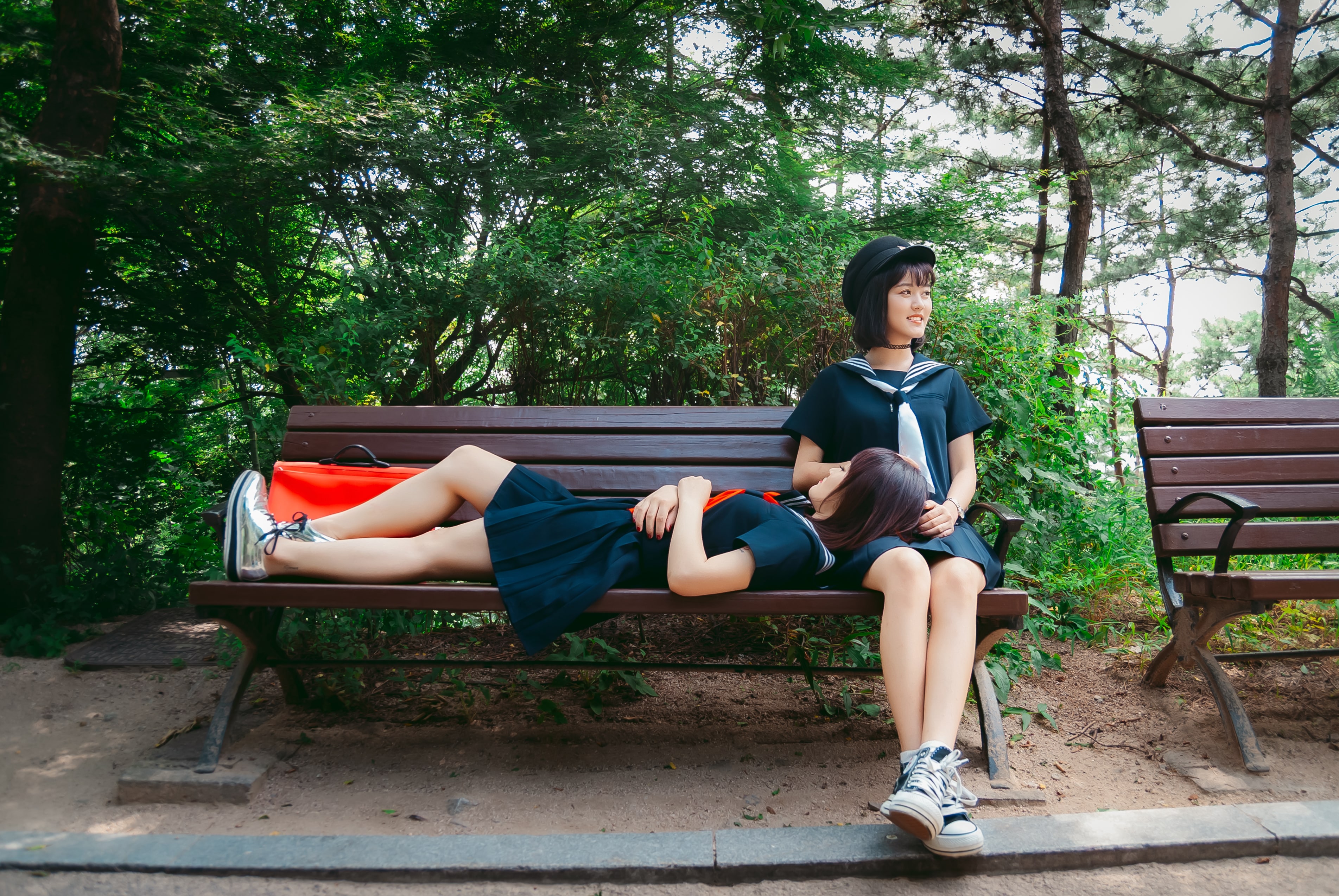 서울 우정 사진 촬영 후기 | 낭만별비스튜디오가 담아낸 대학로 이화마을 교복스냅