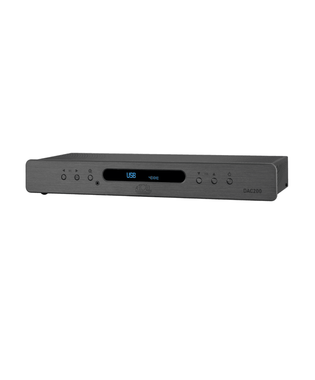 Atoll DAC200 Signature - black - front - LE STUDIO HIFI