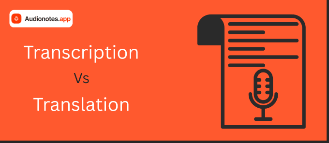 Transcription vs Translation