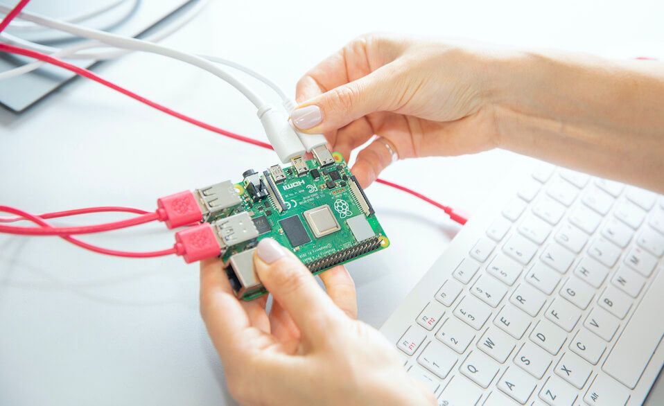 A Raspberry Pi 4
