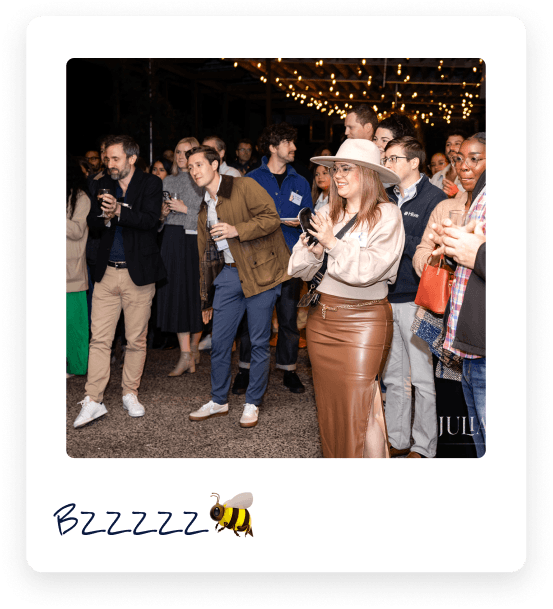 customers at an event