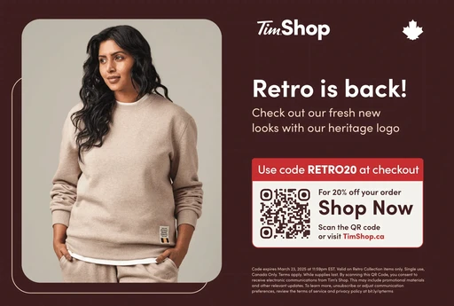 Harry Rosen Apparel Direct Mail Postcard