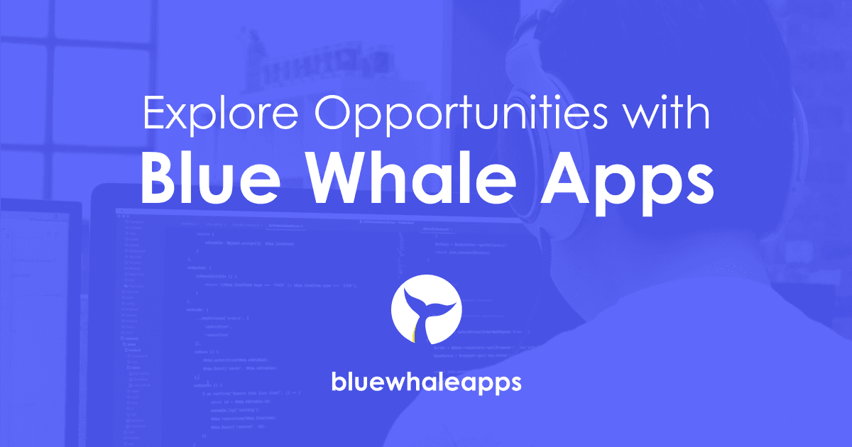 Blue Whale Apps Screenshot