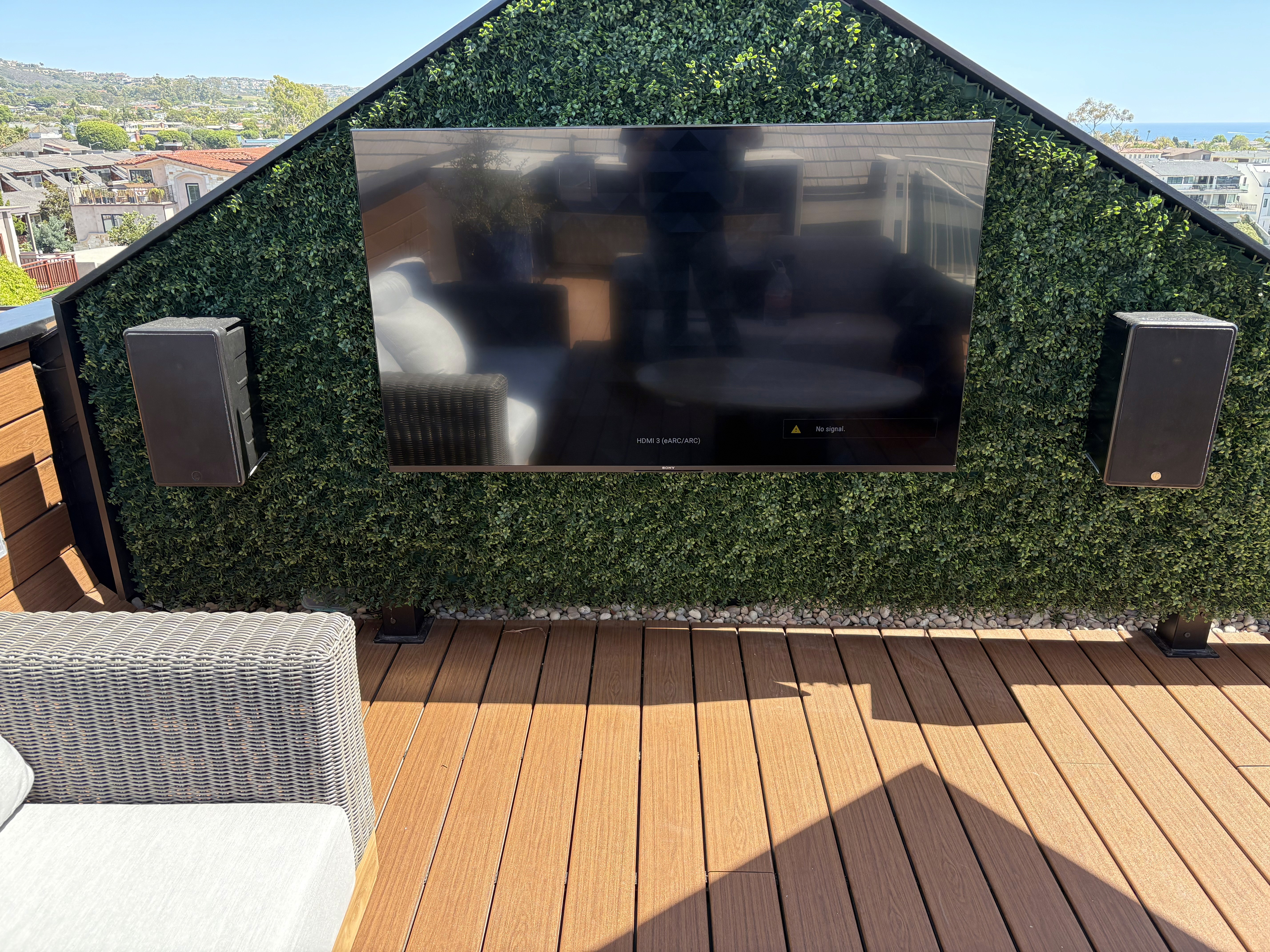 TV installation project
