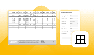 Joinery Schedule in 3D Tiny House Designer