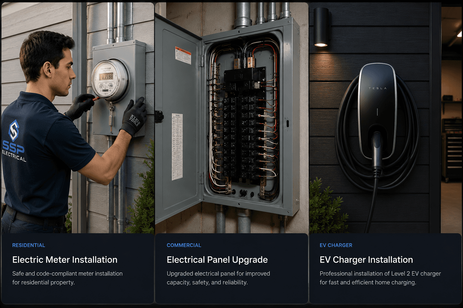 Electrical panel service work