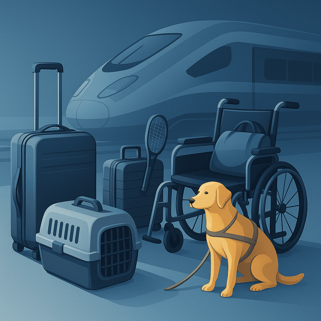 Comment l’IA améliore la gestion des bagages, animaux, PMR et équipements spéciaux dans le transport