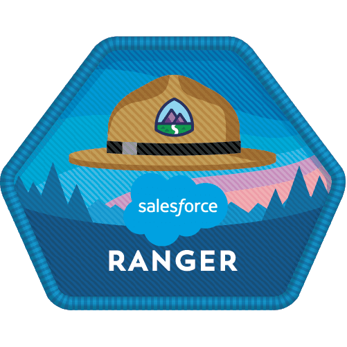 Salesforce Trailhead Ranger badge