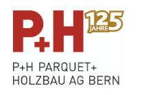Logo P+H Parquet + Holzbau AG Bern