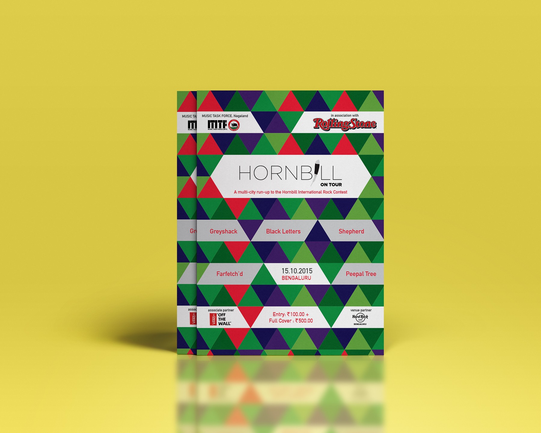 Info Cards designed to distribute on ground