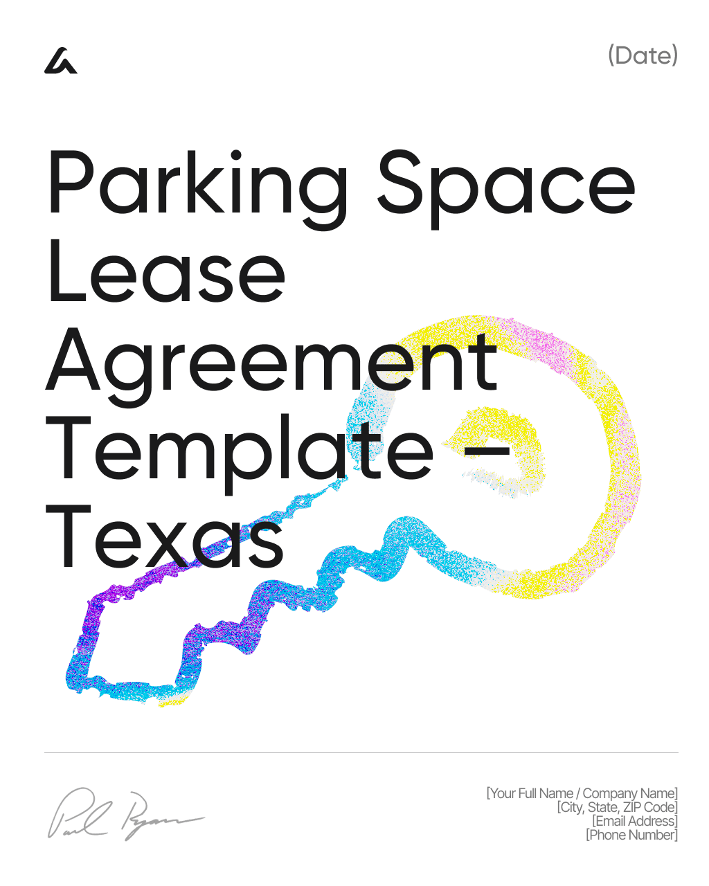 Parking Space Lease Agreement Template – Texas