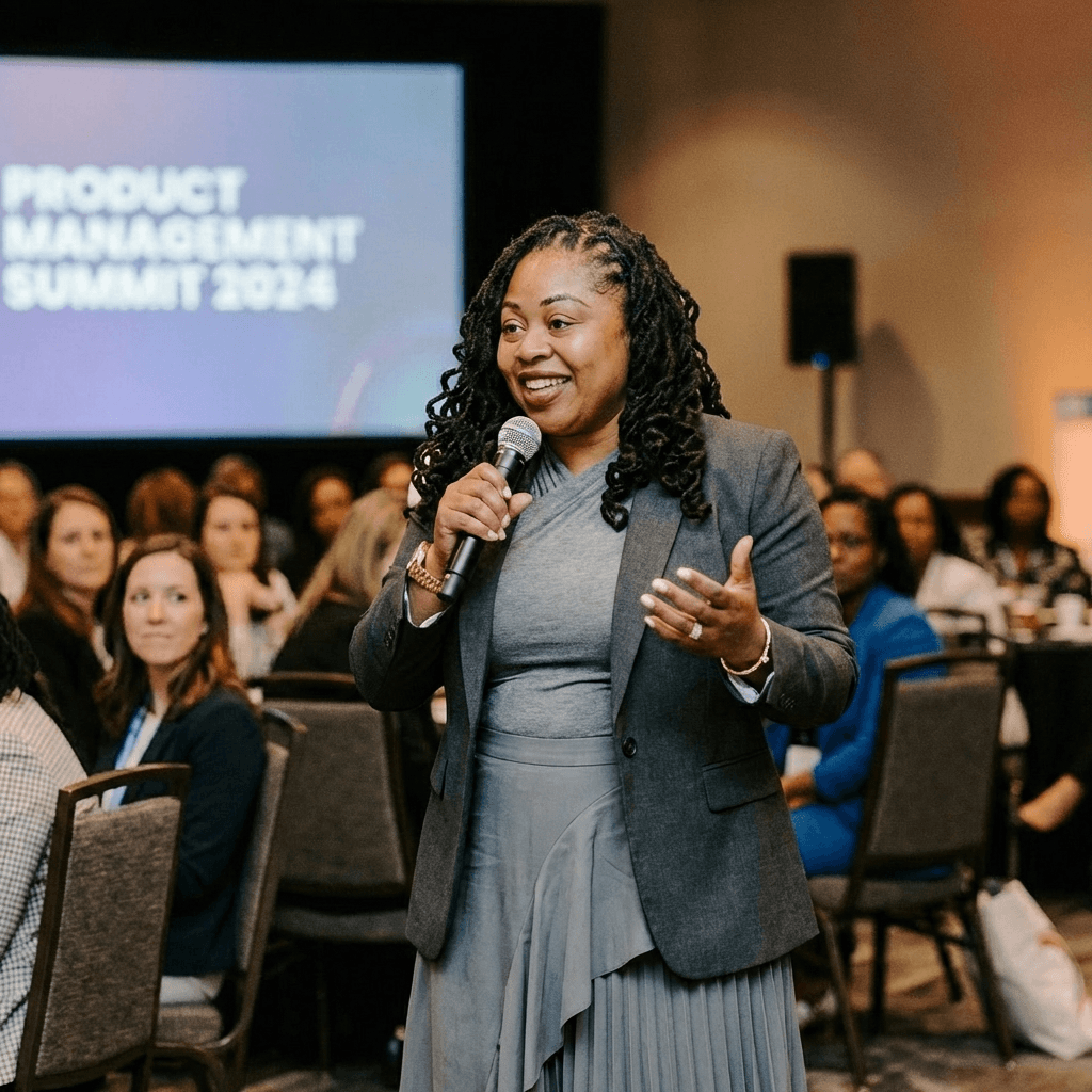 Woman with color palette