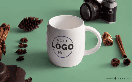 mug logo mockup