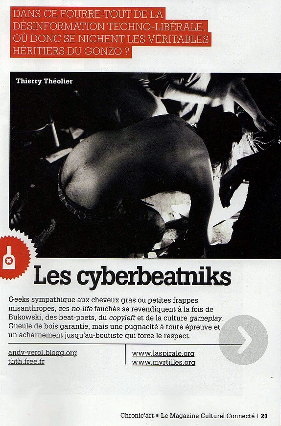 Les cyberbeatniks presse dom garcia