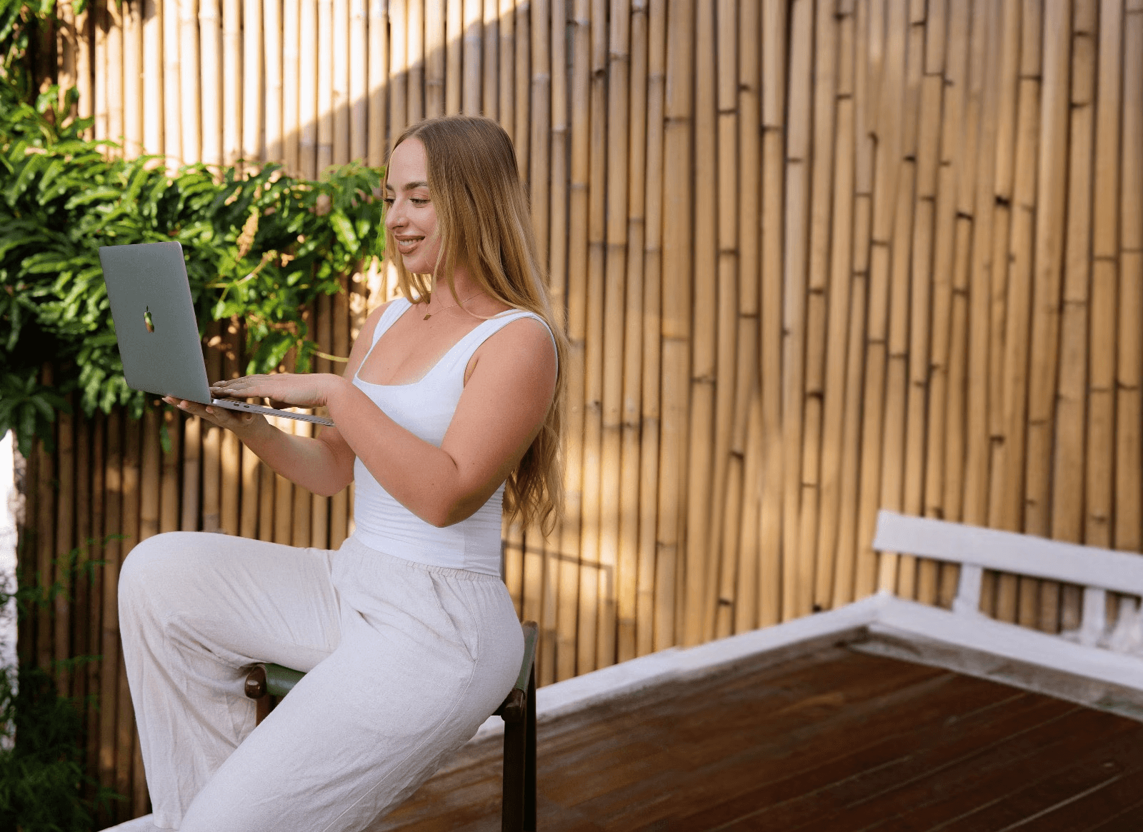 A man learning to surf