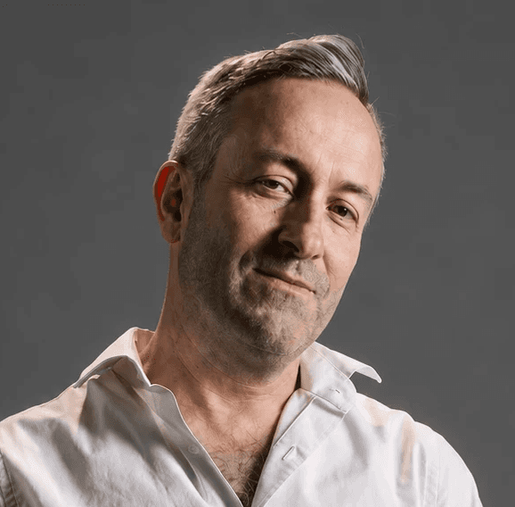 Portrait of Simon Larter, Development Manager at UR-SPACE Calgary, specializing in modern backyard living and development solutions.