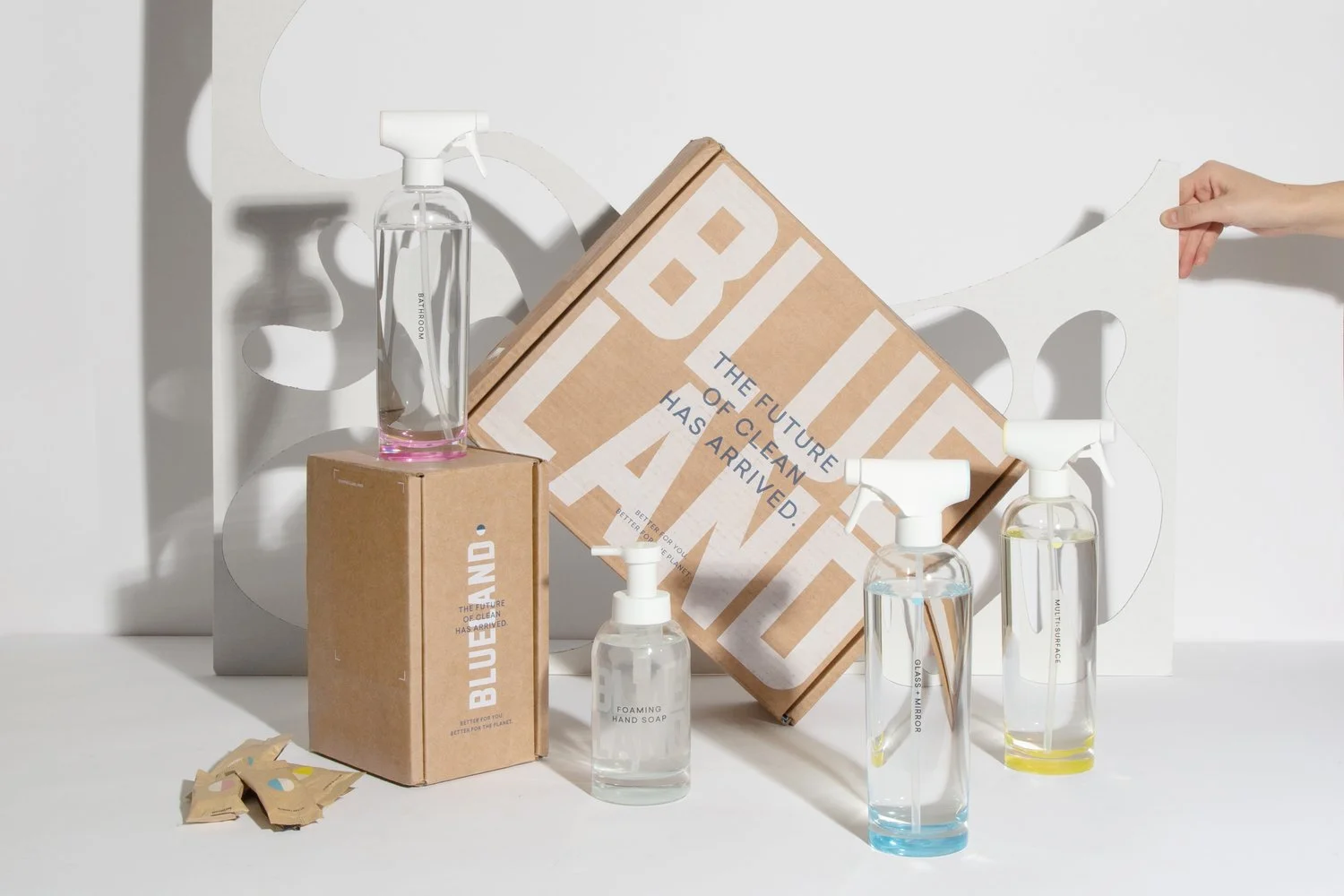 Consumer brand packaging and refill products