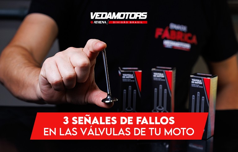 válvulas da moto