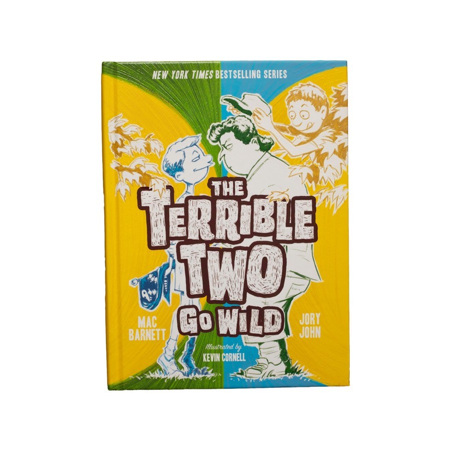 Cover of The Terrible Two Go Wild, a children's book by Mac Barnett.