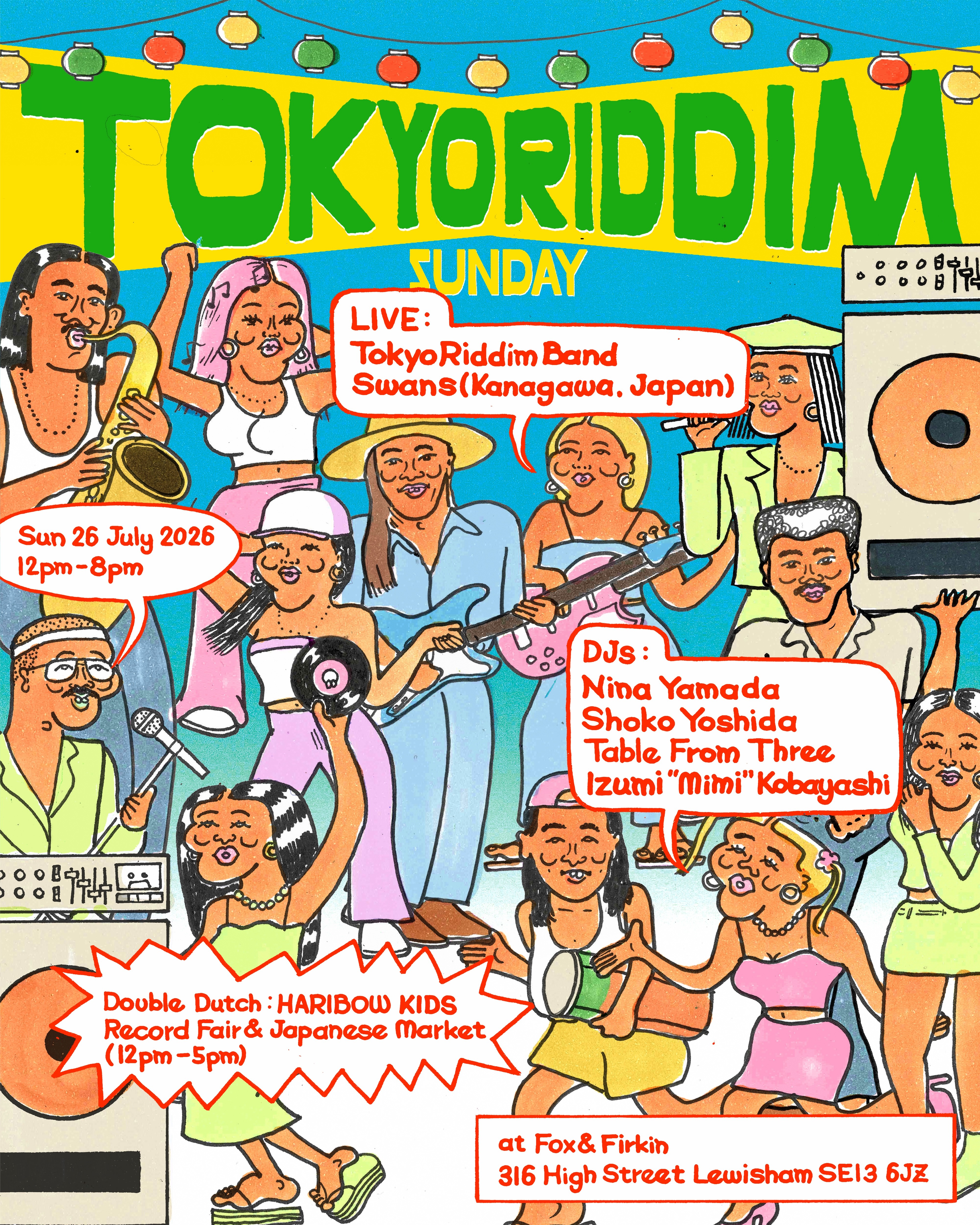 Tokyo Riddim Sunday