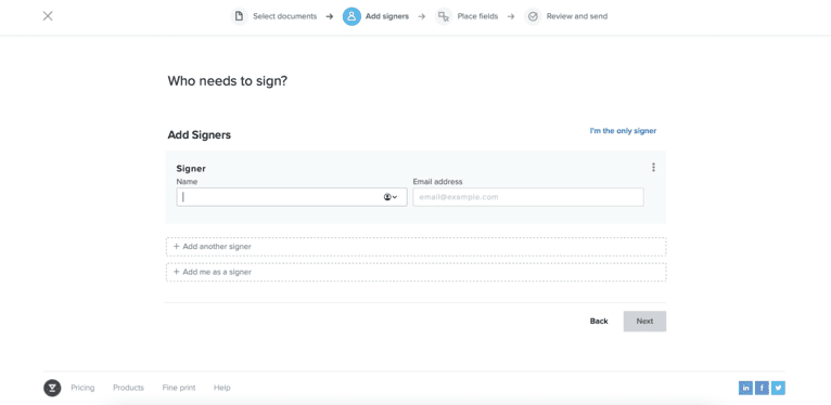 HelloSign Dashboard2