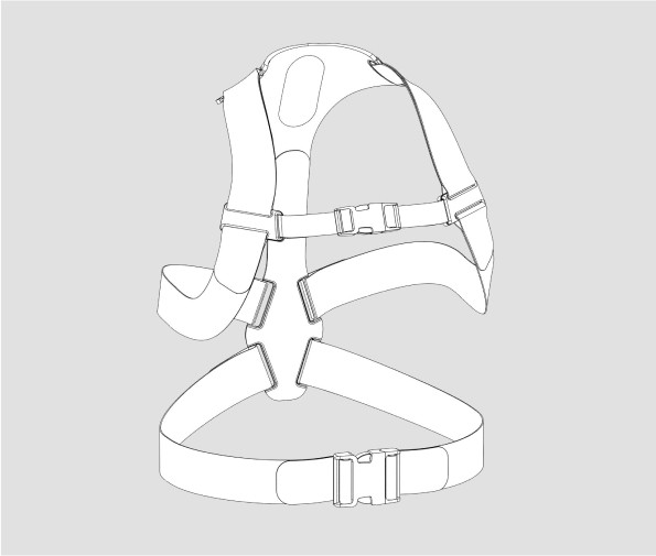 CAD drawing of a device, featuring detailed 3D renderings and measurements to showcase its structure, components, and functionality for precise engineering and design.