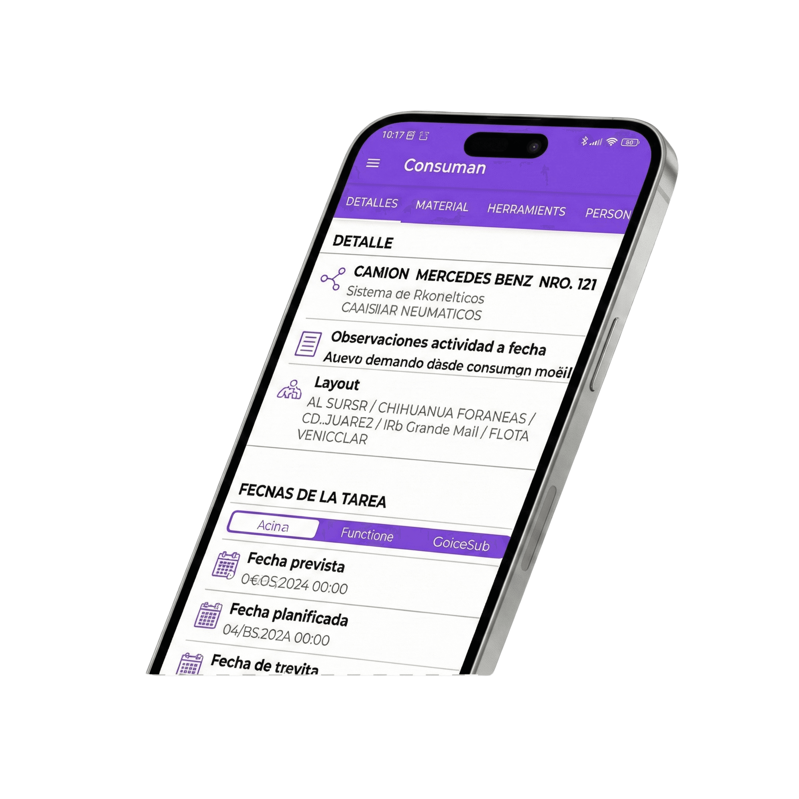 Icono operario revisando tuberías gracias al software de mantenimiento CMMS con IA de OTEX.TECH.