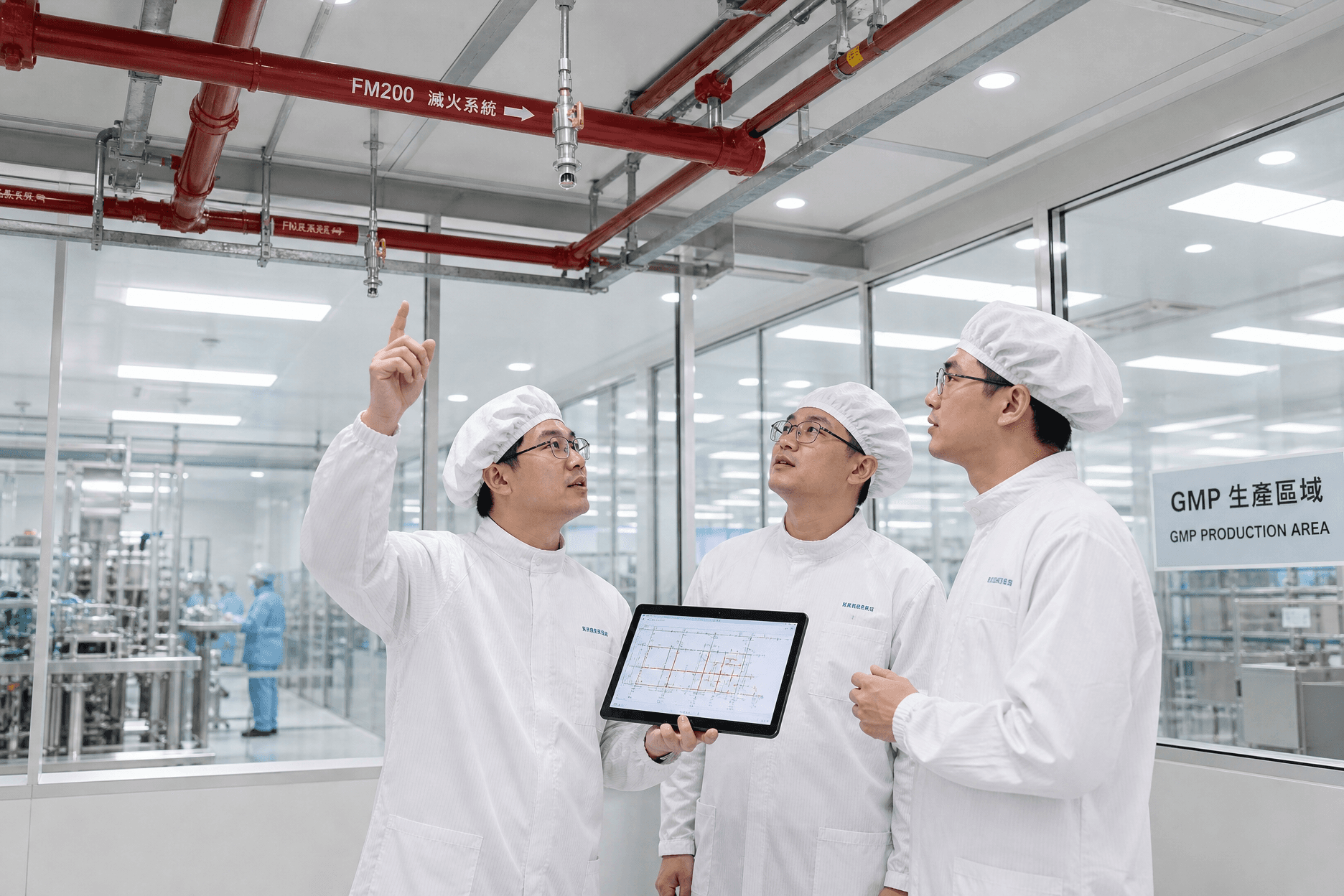 香港無塵車間 FM200 潔淨氣體滅火系統消防保護 | Hong Kong Clean Room FM200 Clean Gas Fire Suppression System Fire Protection