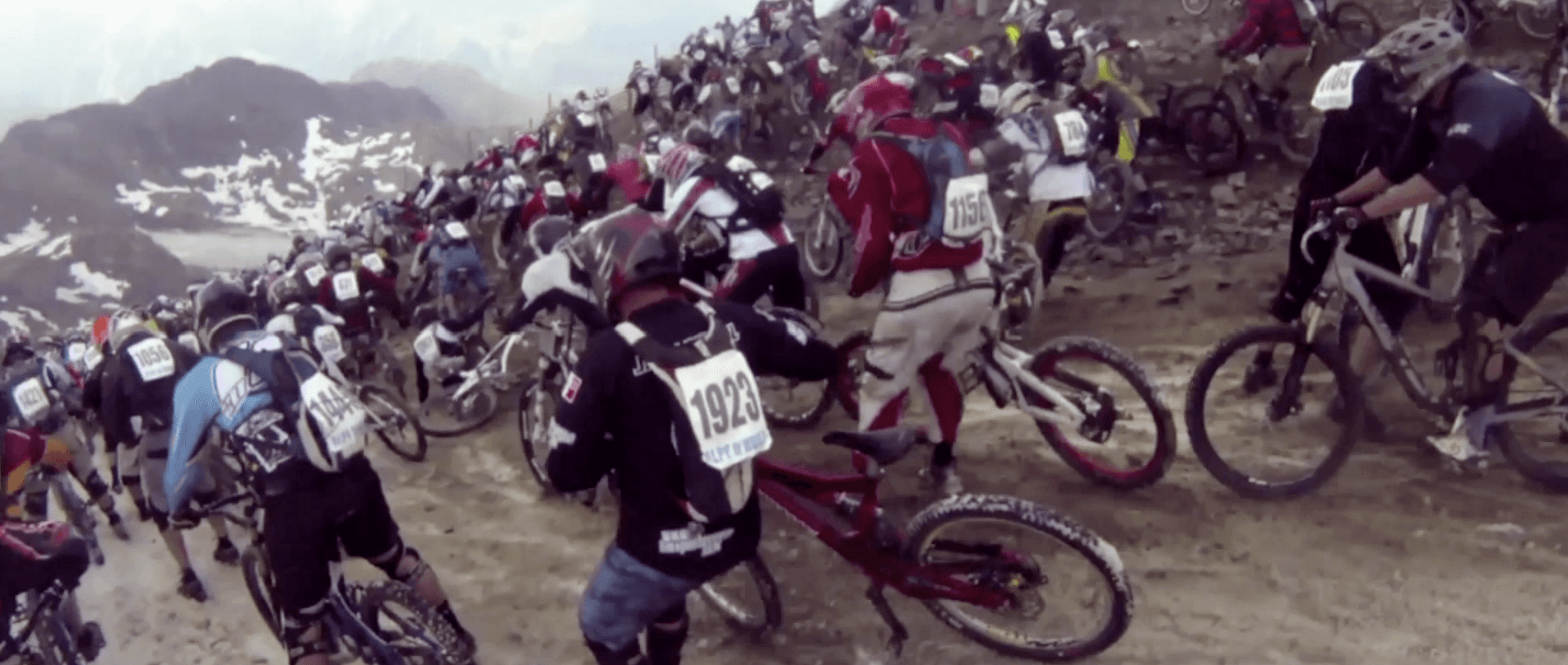Lars Veenstra rides Megavalanche