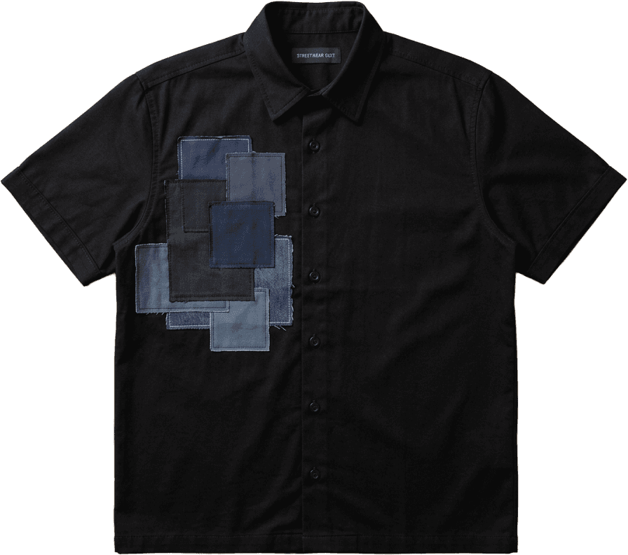 Indigo Panel Shirt