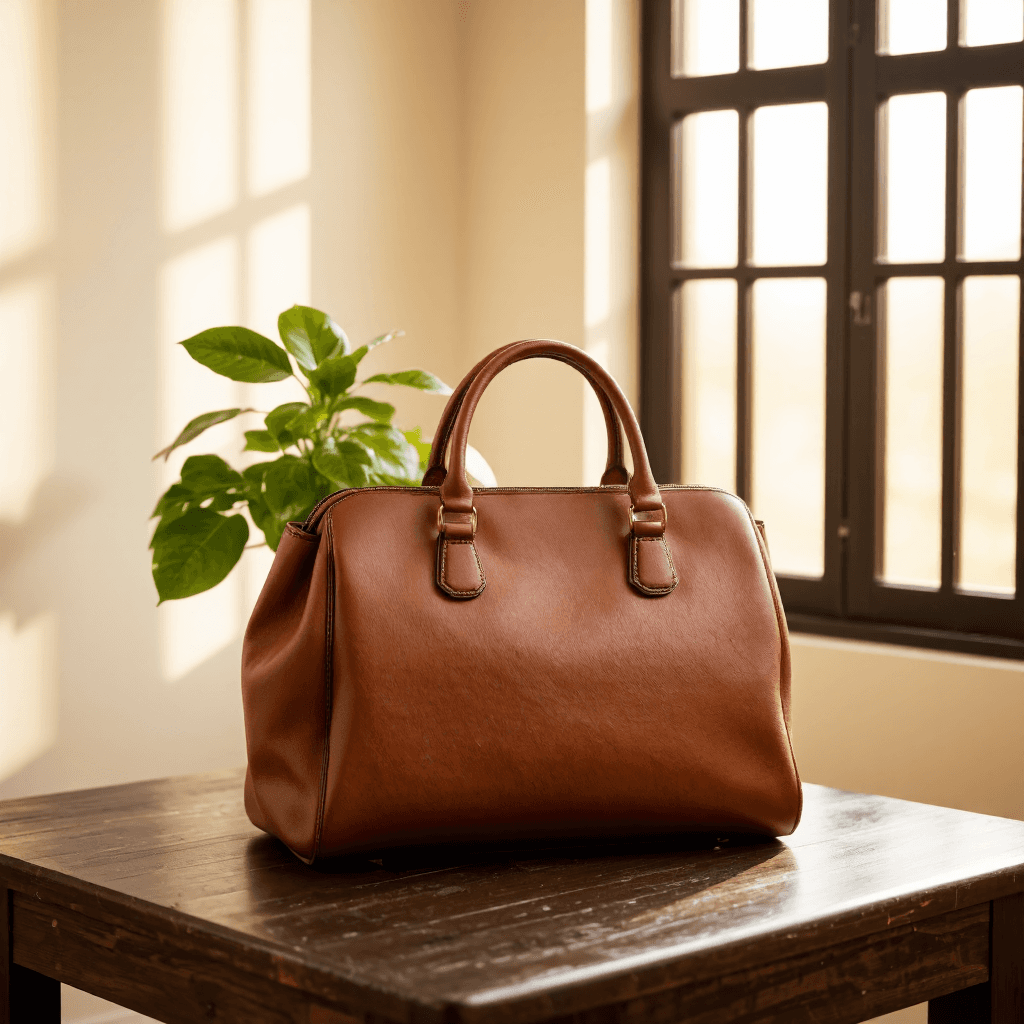 product photography of handbag