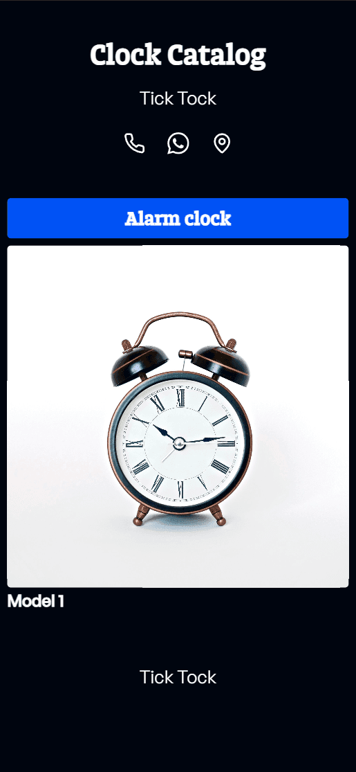 Clock Catalog - Gallery