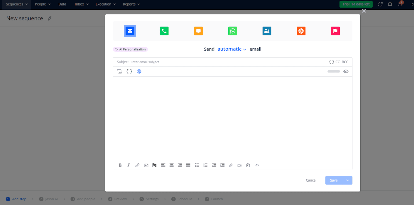 Reply.io Multichannel Sequences