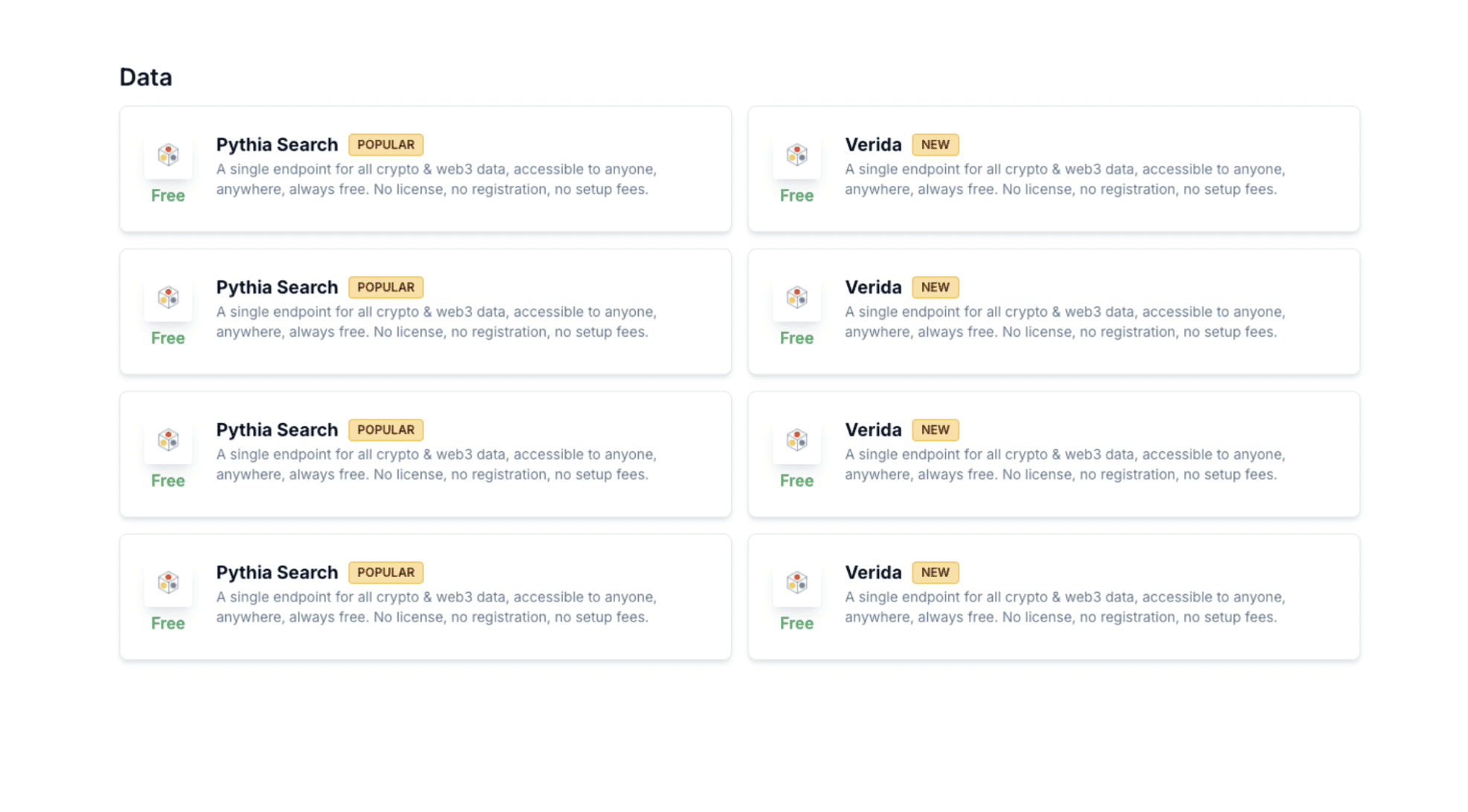 Data Marketplace Launch