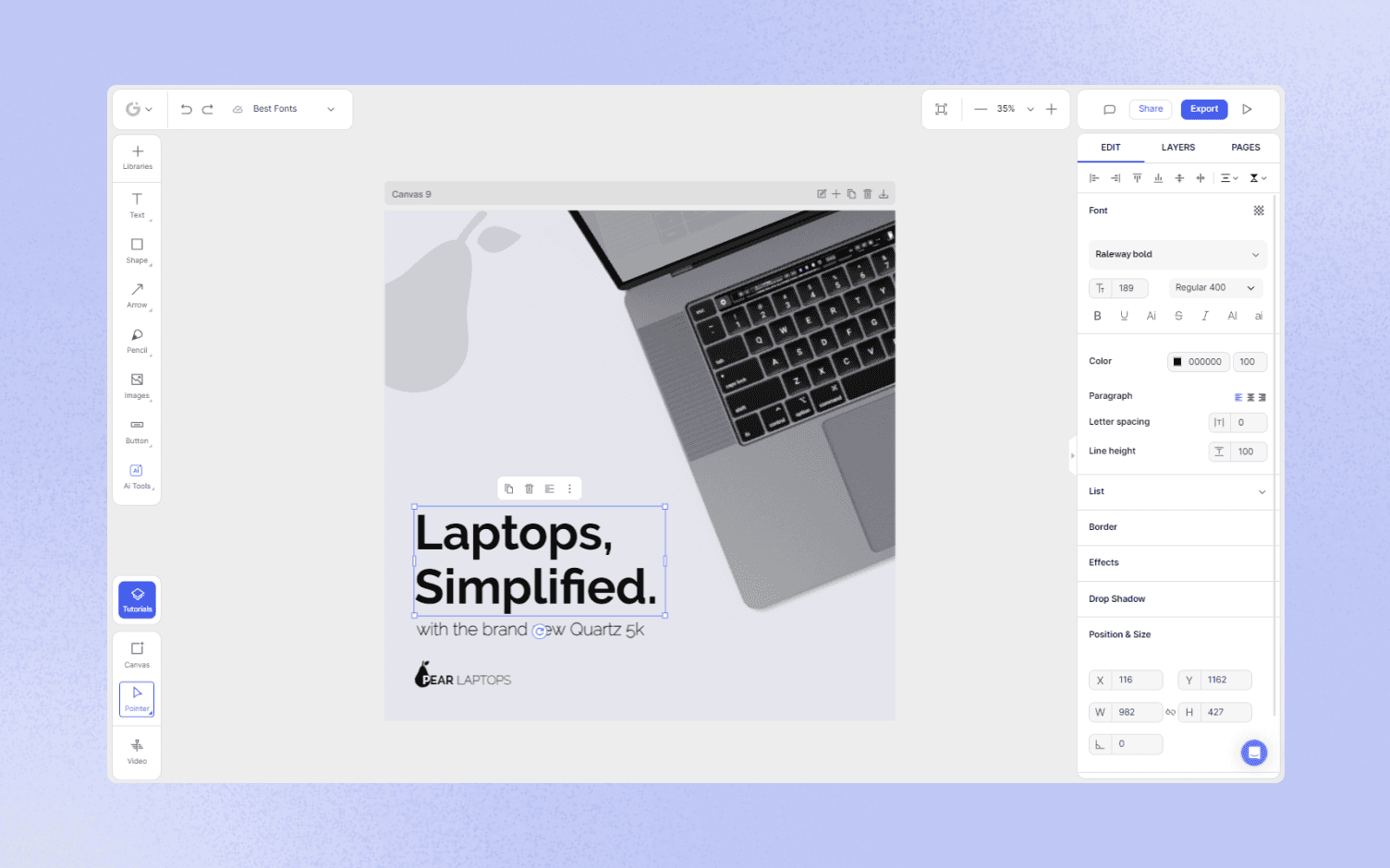 laptop-with-raleway-bold-raleway-thin-fonts