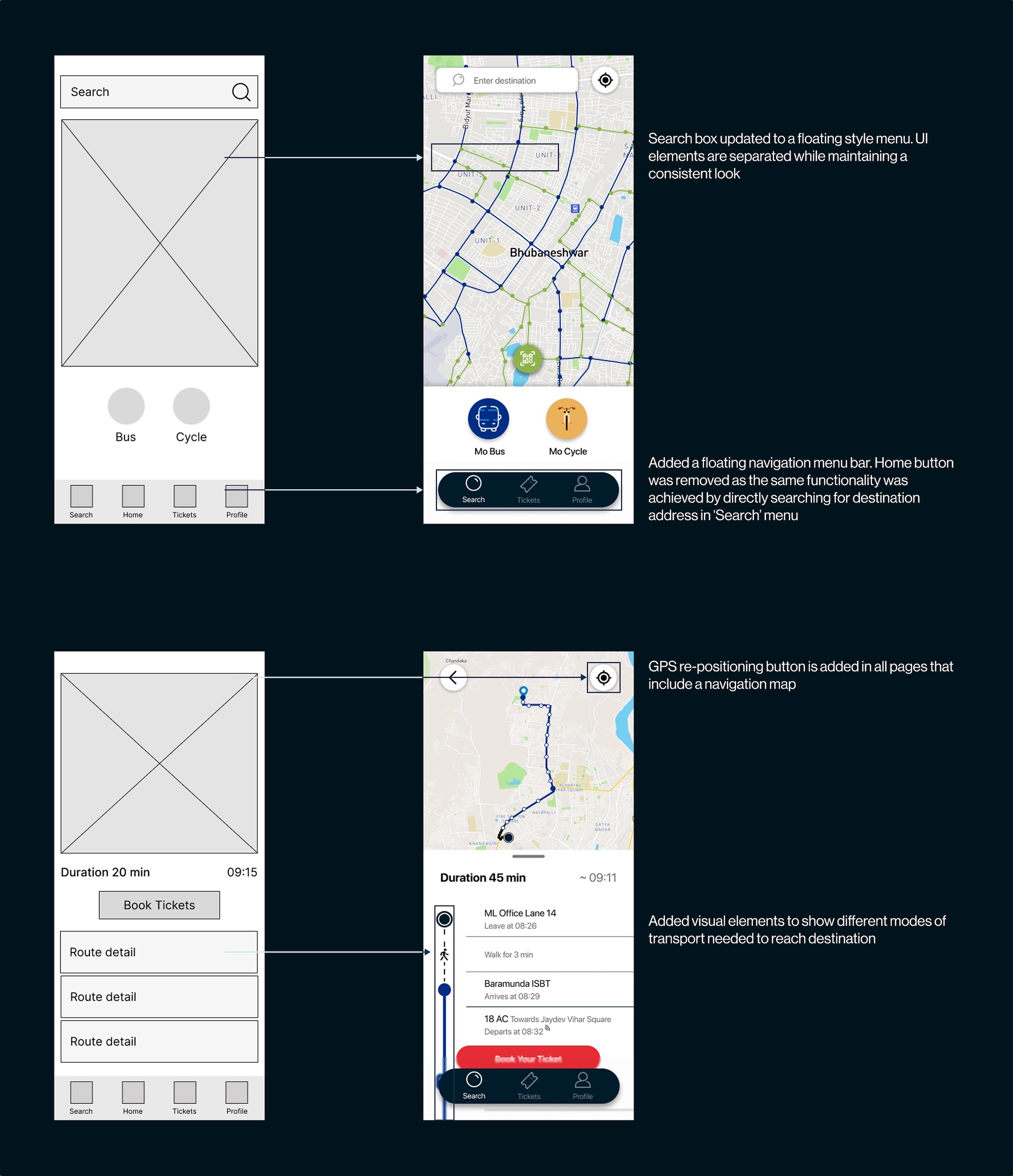 Design iteration after feedback