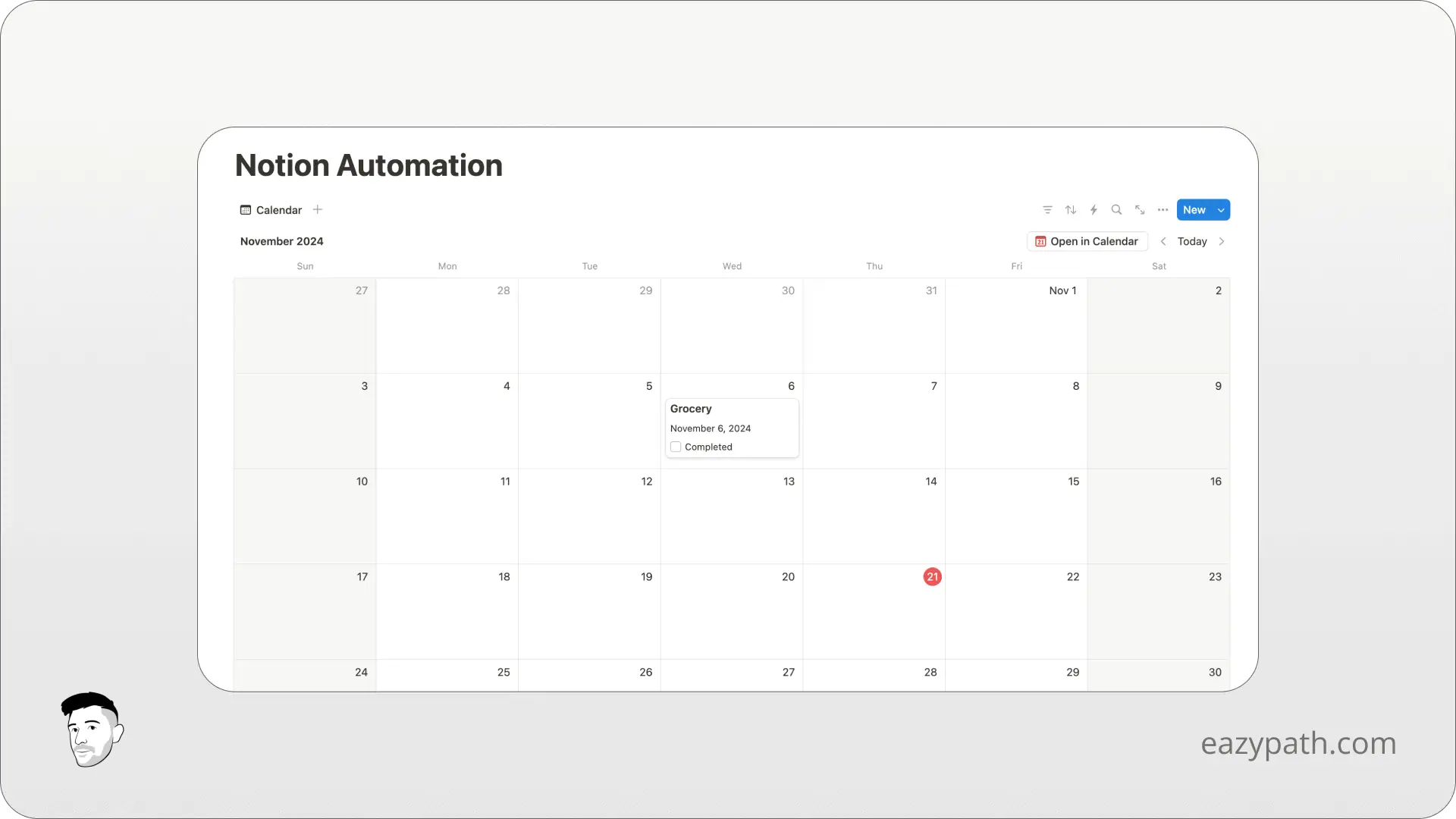 Specific Uses Cases of Notion Database Automations - Create Recurring Tasks - Database