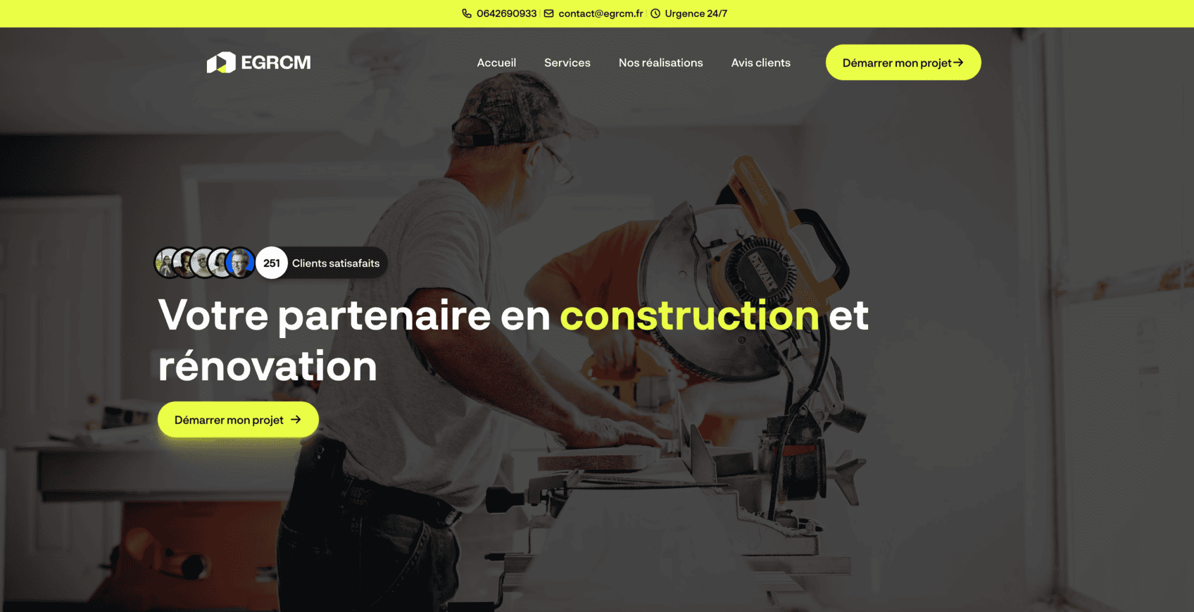 Site web EGRCM