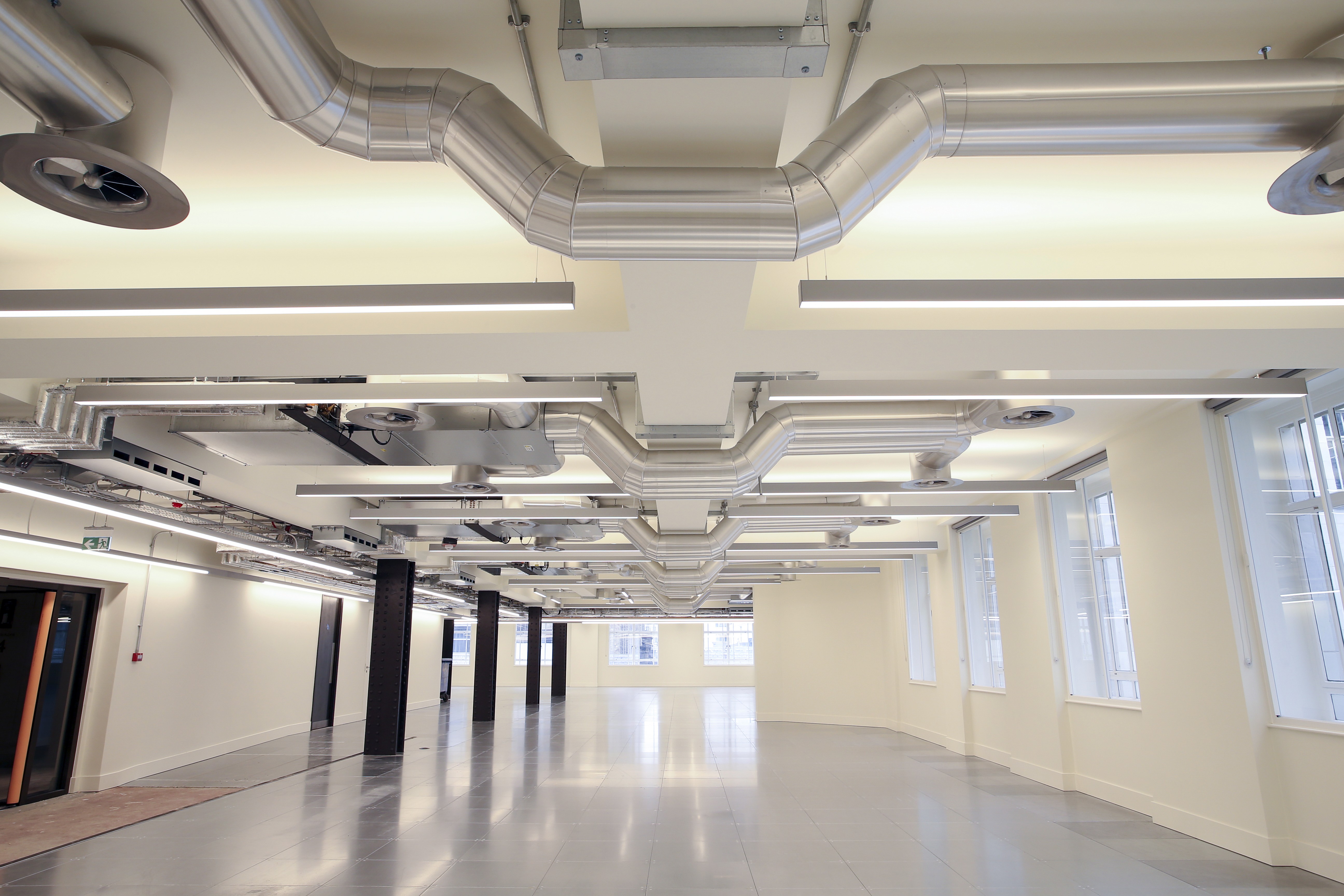 A commercial electrical installation completed by DPH