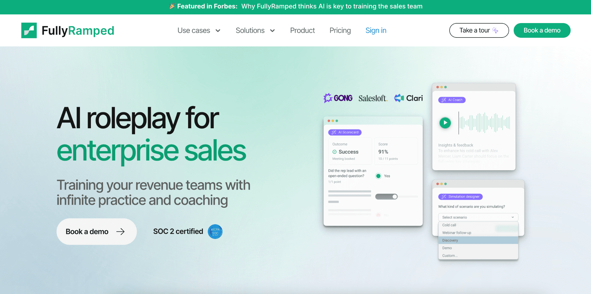 fullyramped homepage