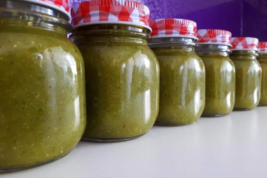 Conservare il pesto in barattolo
