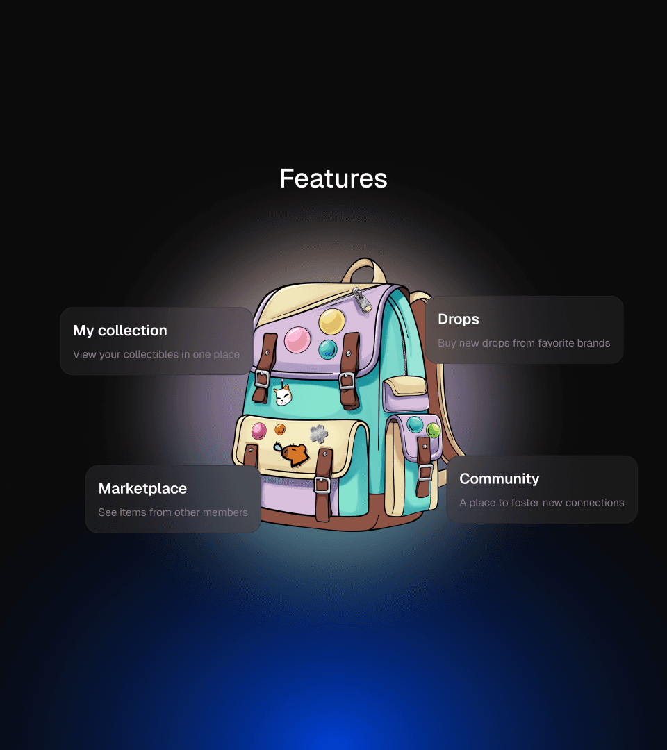 Showcase of NFT features such as rarity, utility levels and blockchain integration.