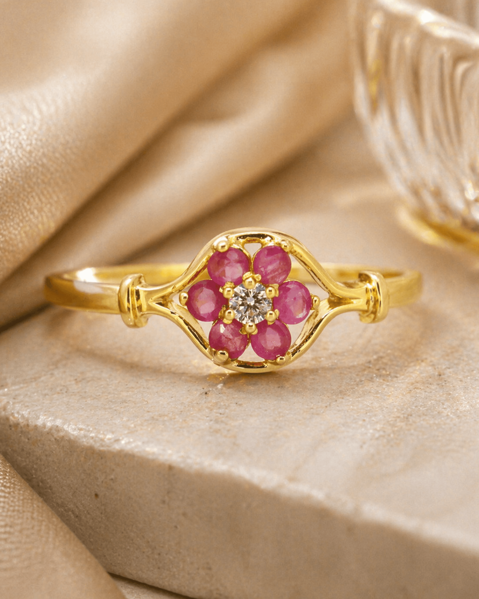 Starry day ring