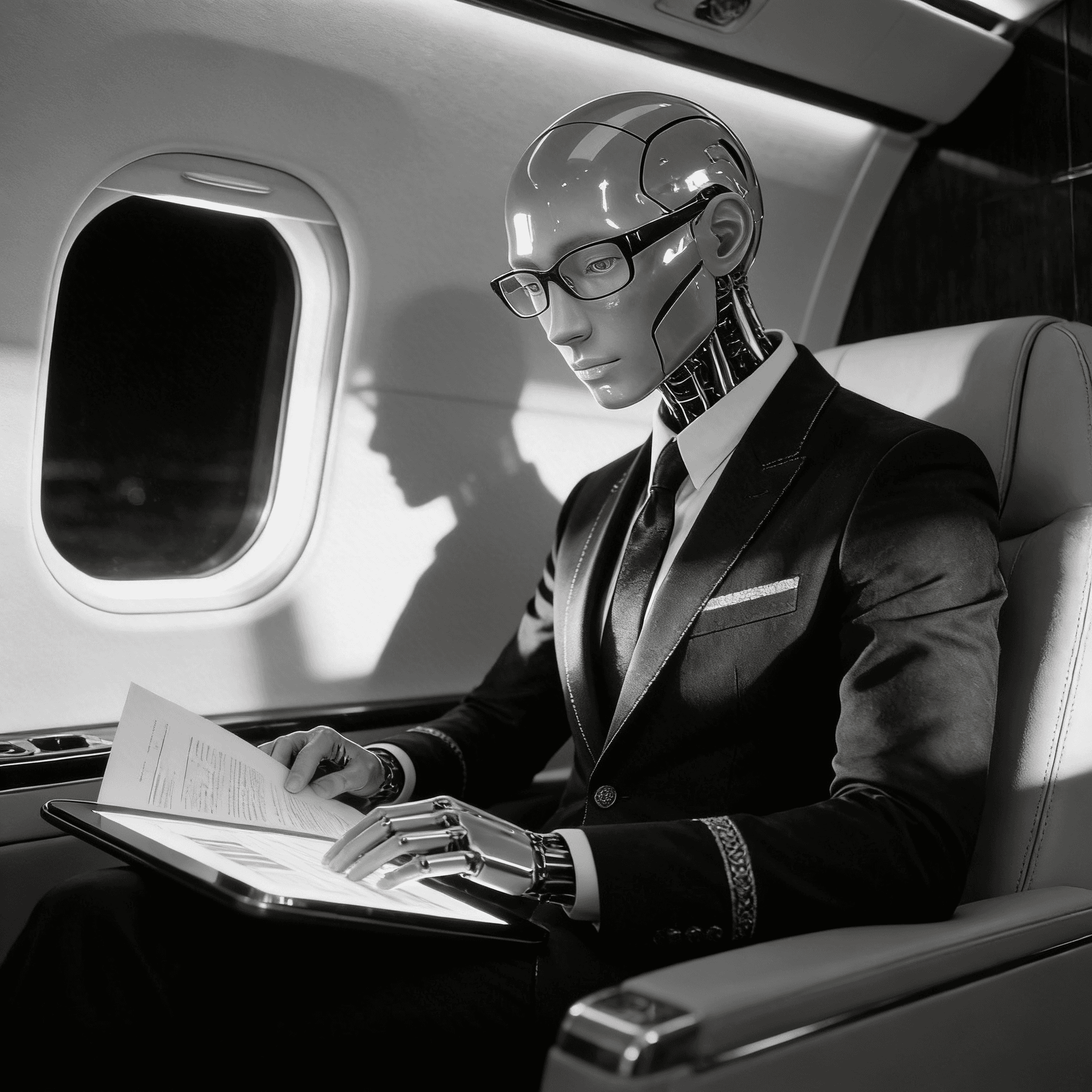 A black female model