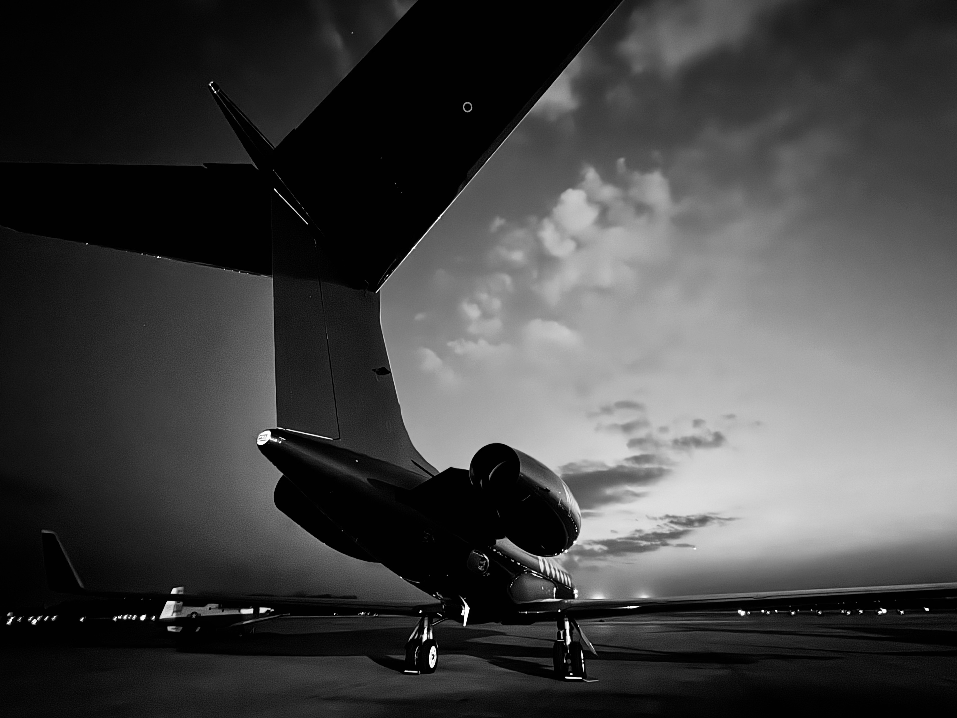 Airplane tail image for Aviture Solutions