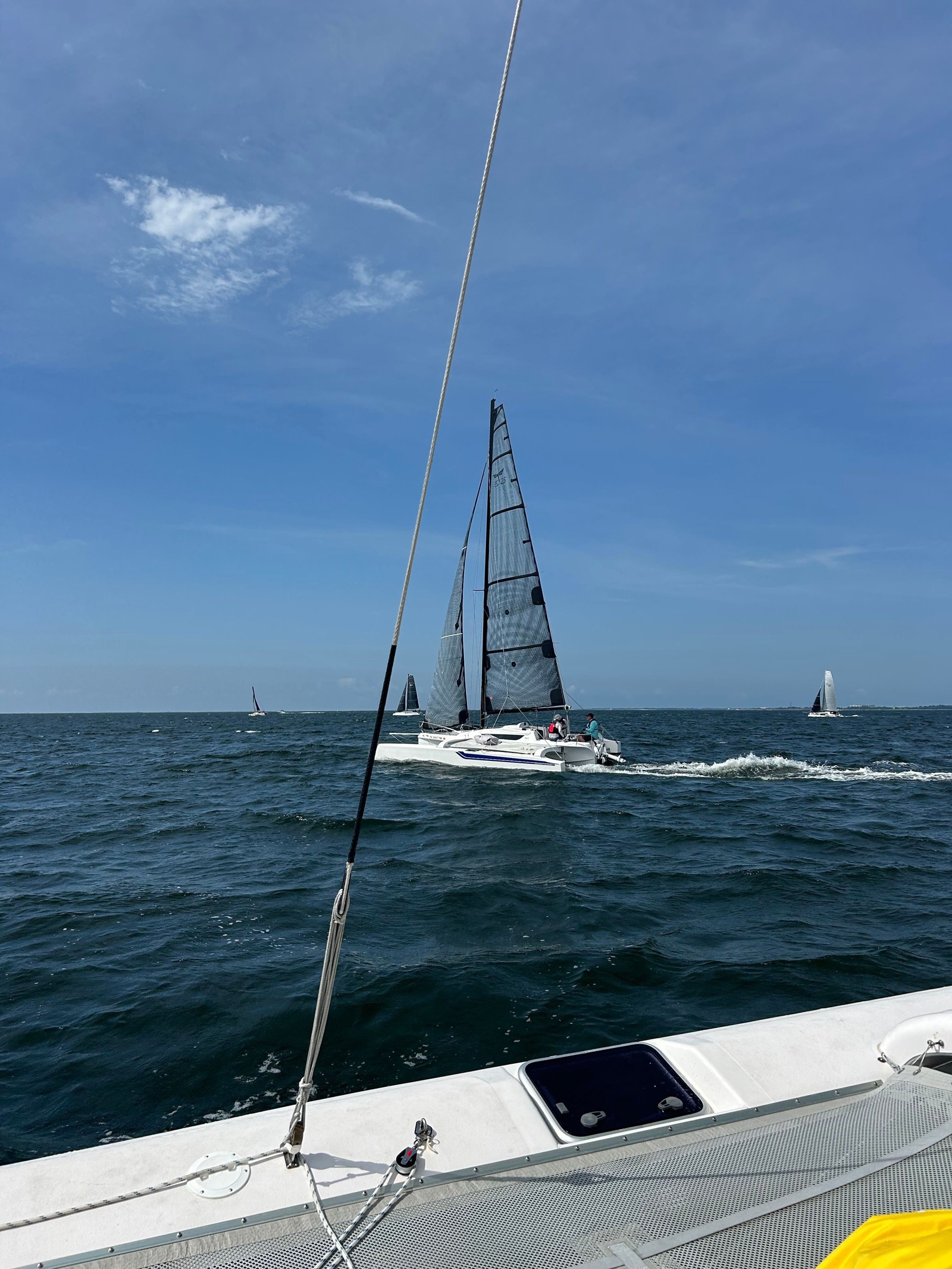 sailboats on the water