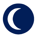 Lunasole moon emblem symbolizing clarity, balance, and vision in hospitality advisory | Lunasole Hospitality