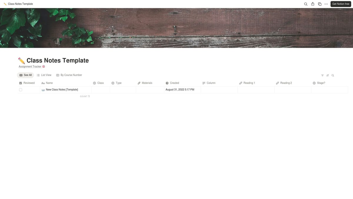 Top 10 Notion Templates for Students to Boost Productivity 2026 - Class Notes Notion Template for Students